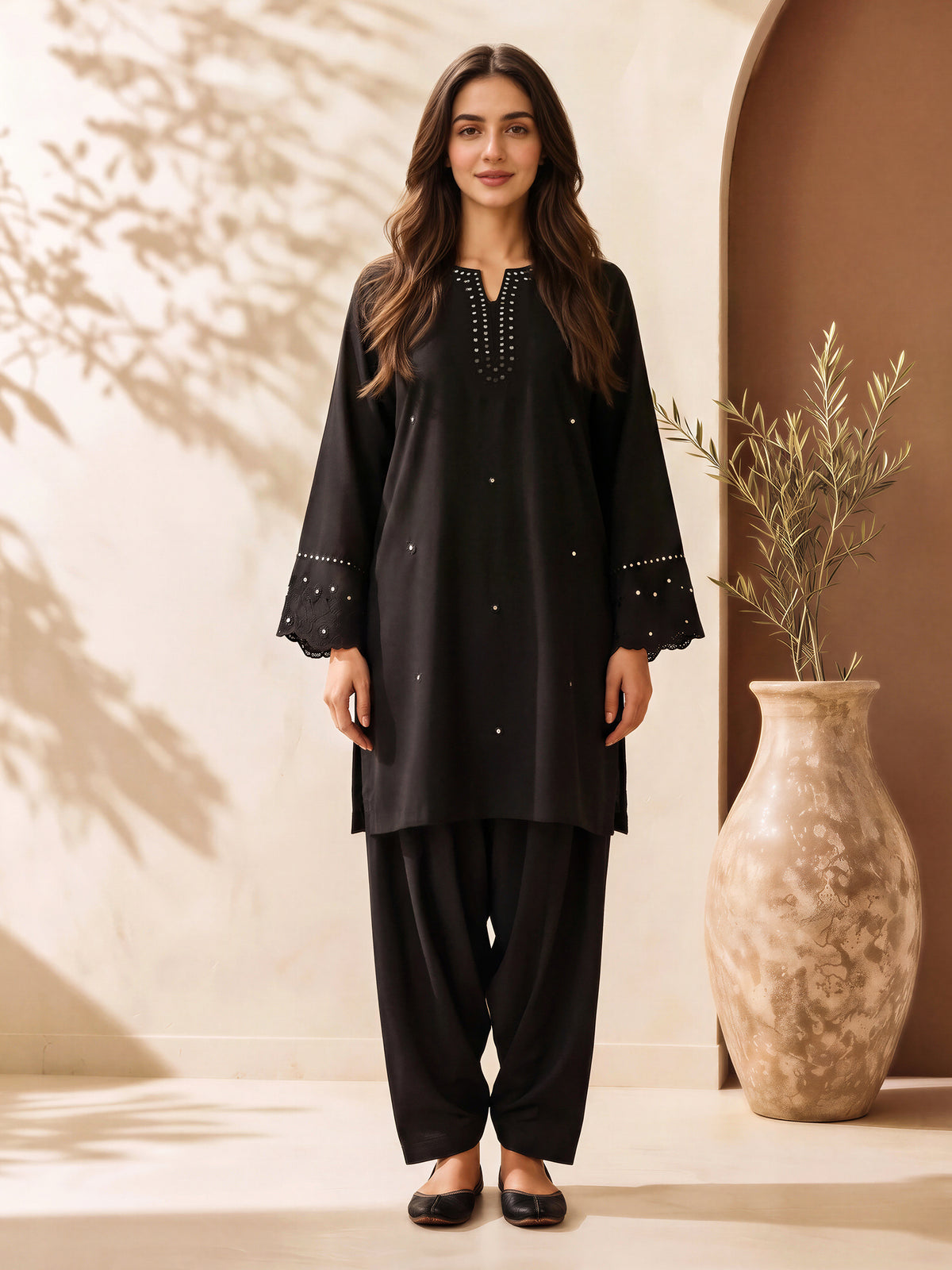 Grip Co-ord Set- Embroidered