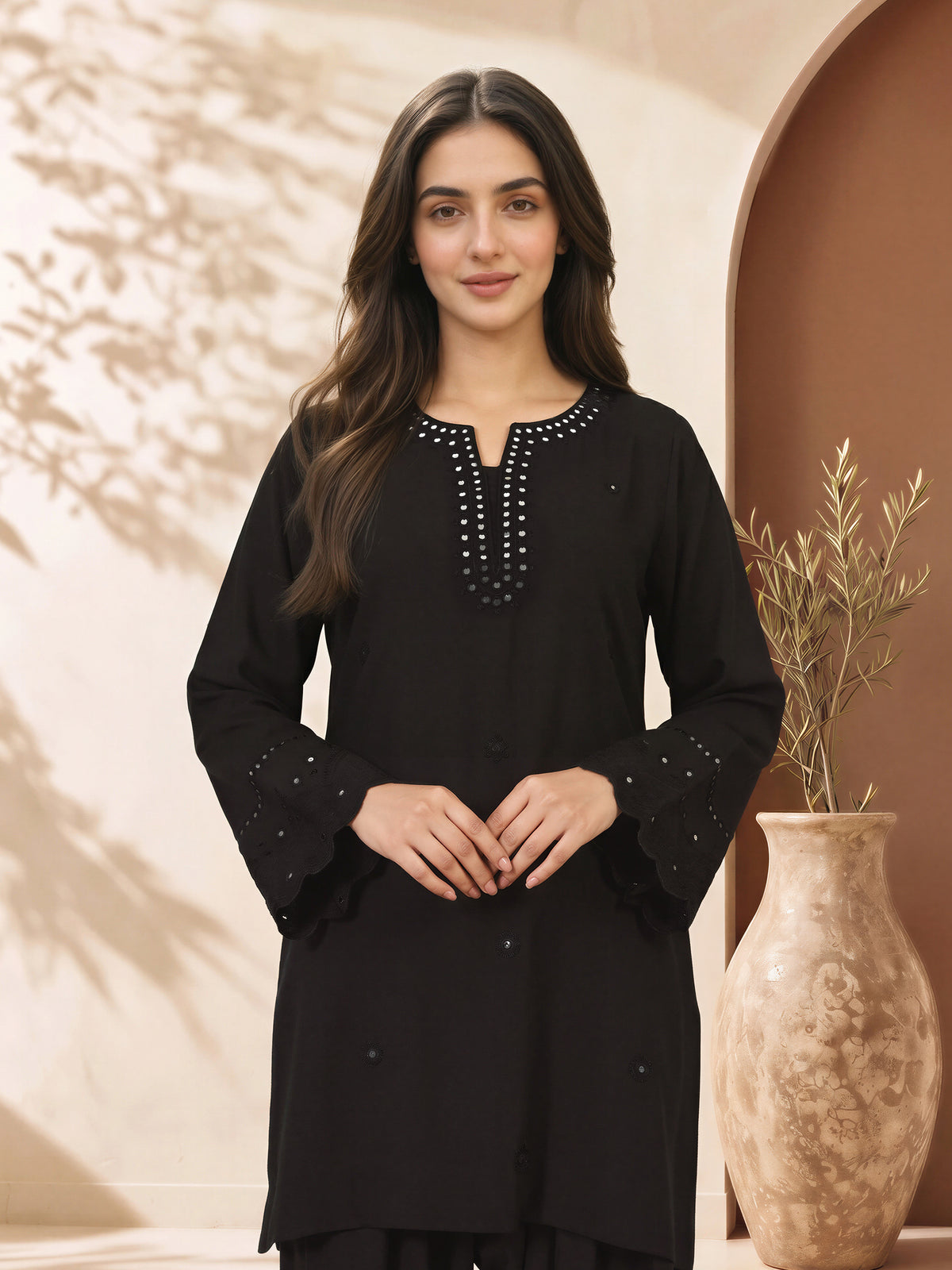 Grip Co-ord Set- Embroidered