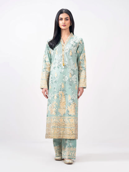 2 Piece Cambric Suit (Pret)