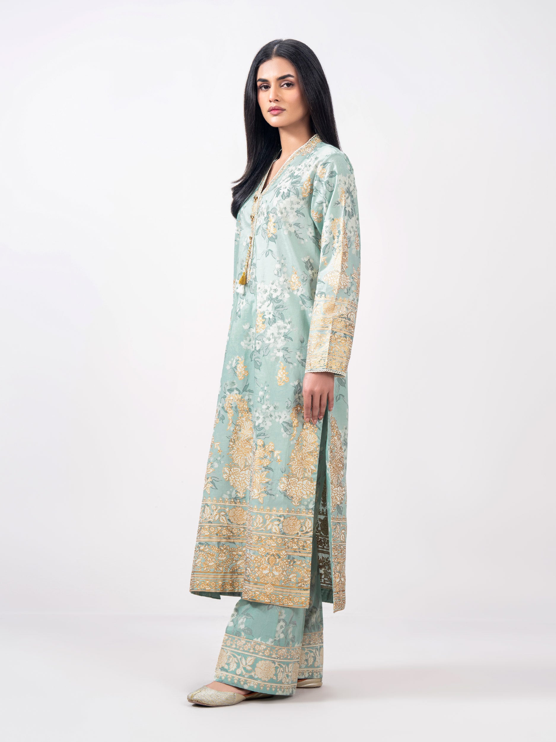 2 Piece Cambric Suit (Pret)