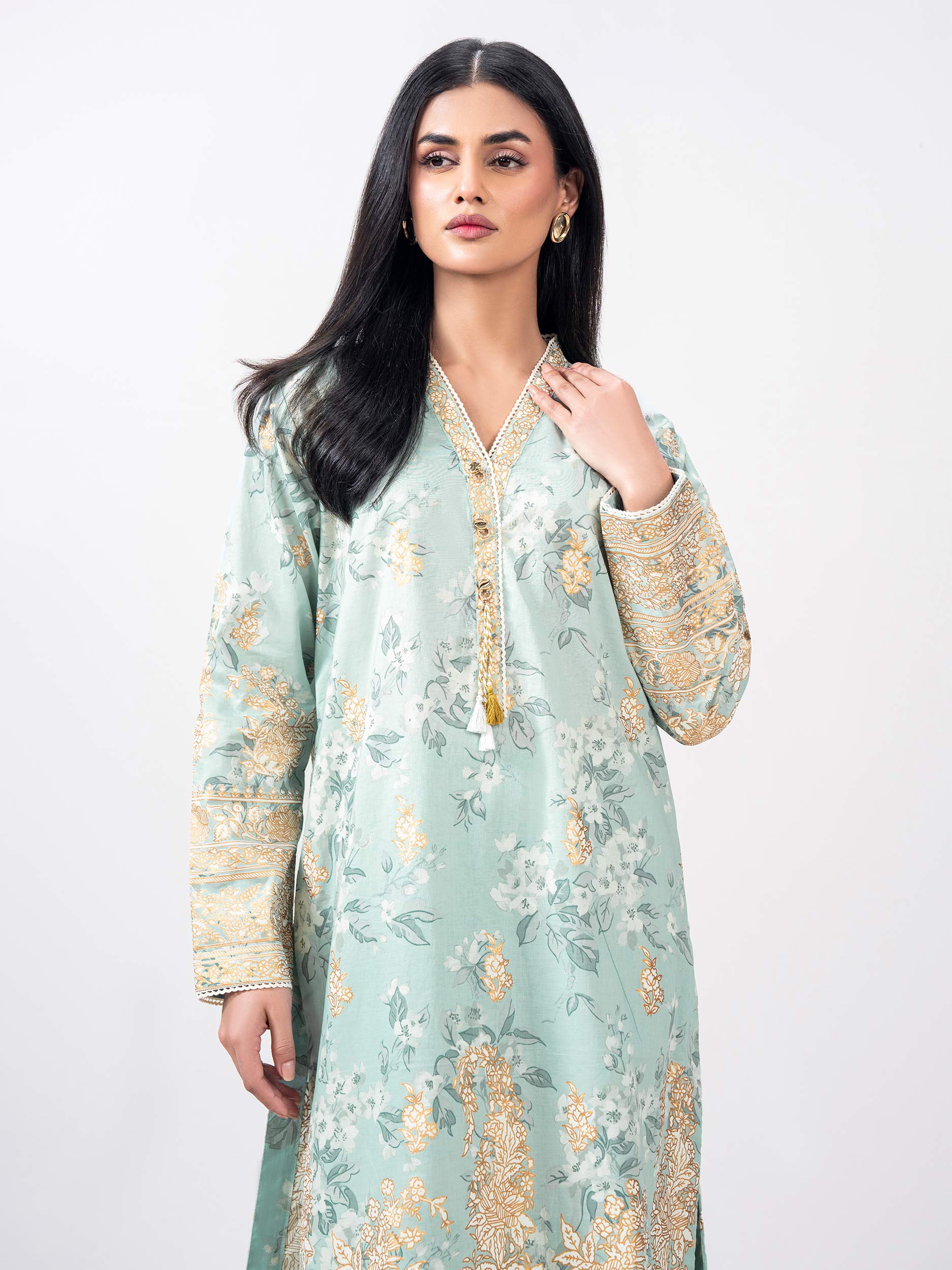 2 Piece Cambric Suit (Pret)