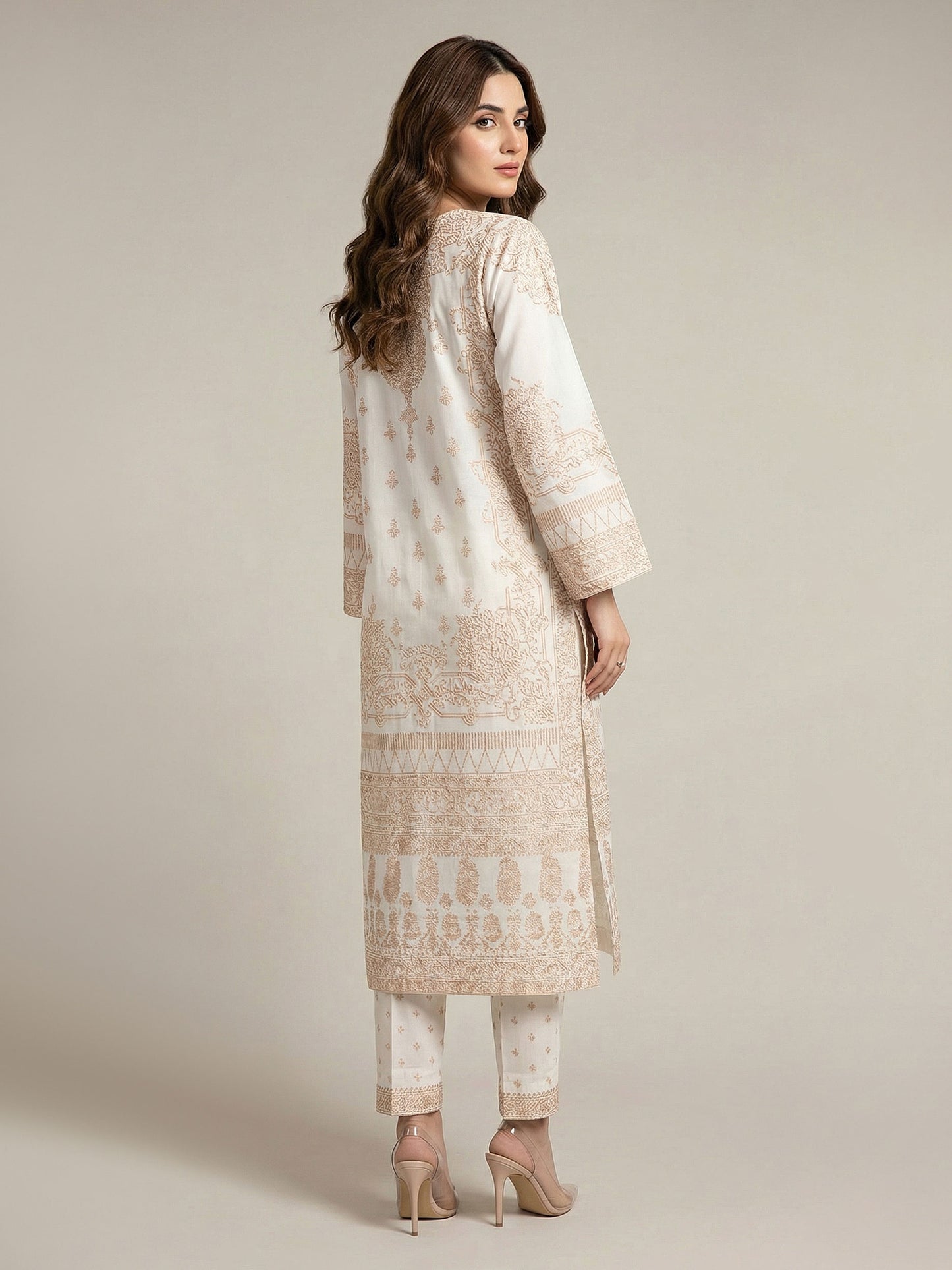 2 Piece Lawn Suit (Pret)