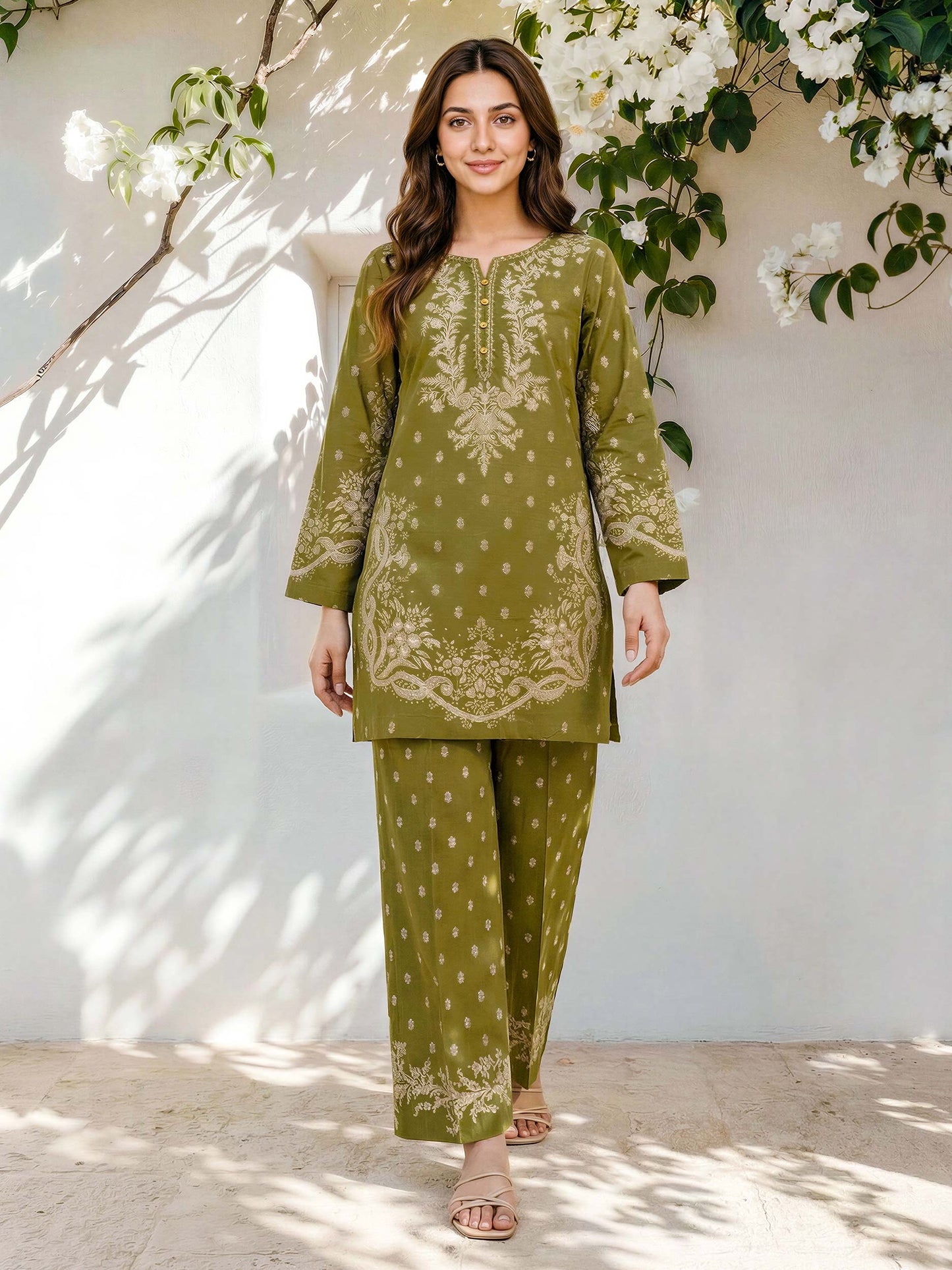 2 Piece Lawn Suit (Pret)
