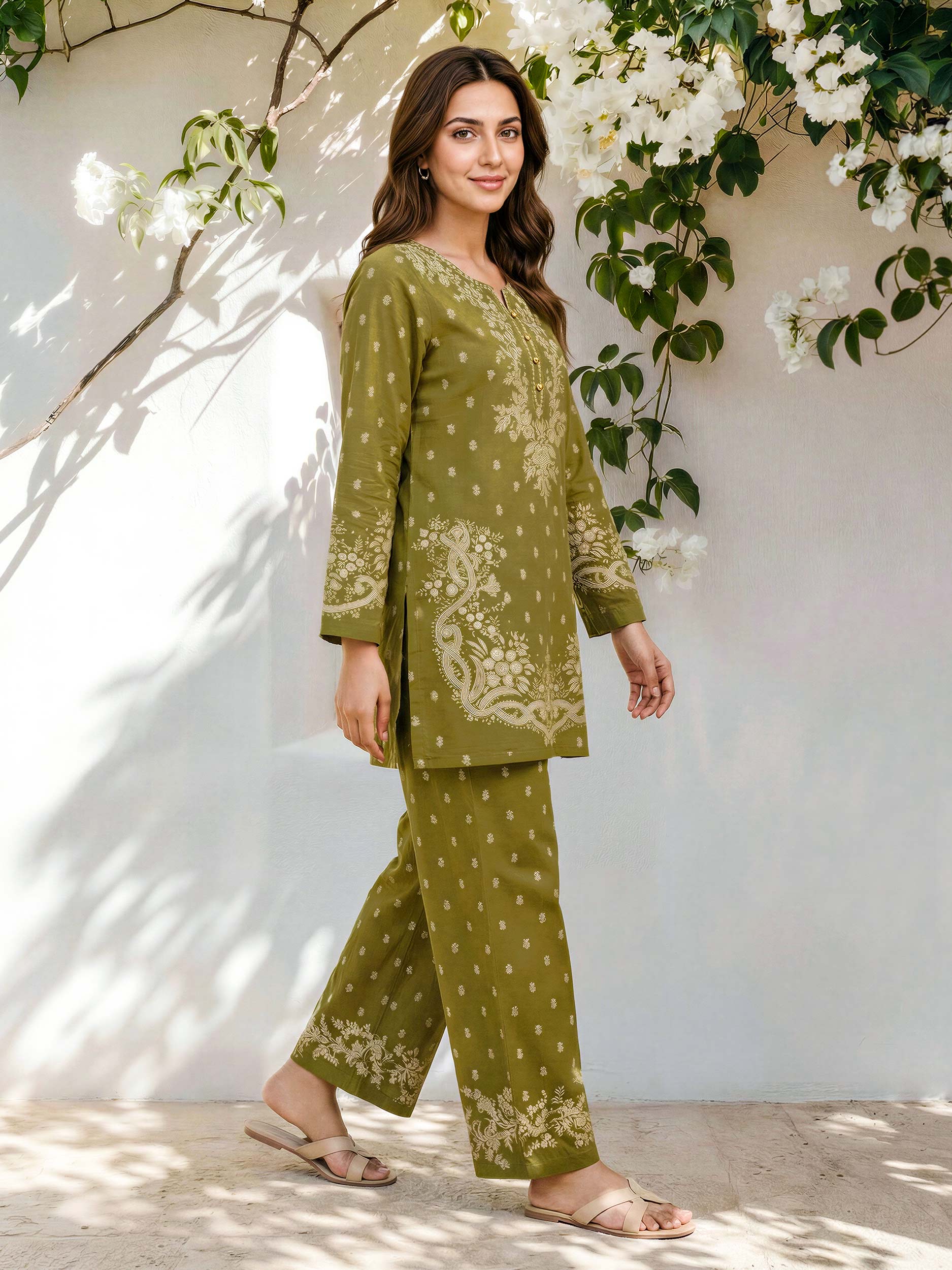 2 Piece Lawn Suit (Pret)