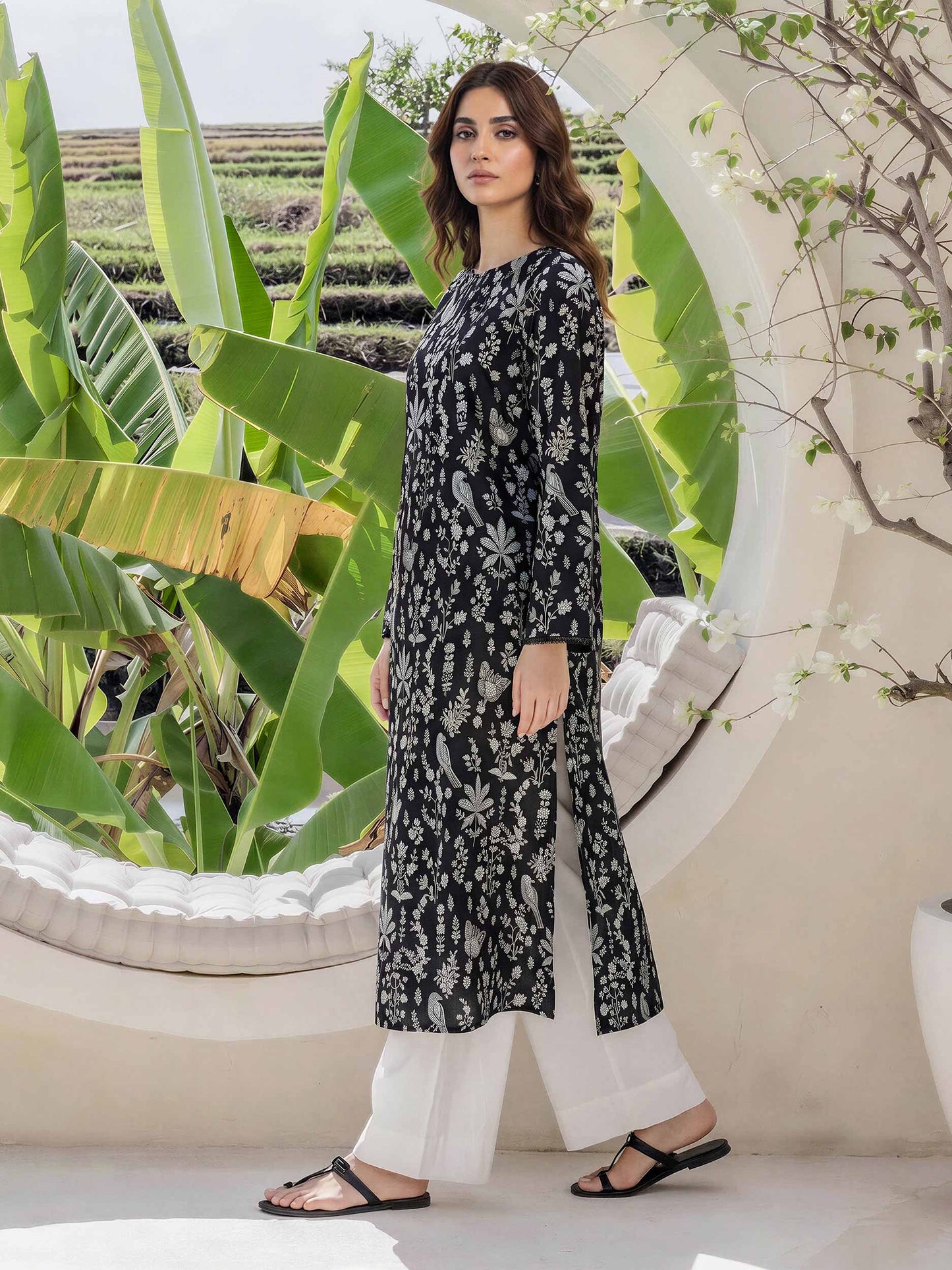 Lawn Slub Shirt (Pret)
