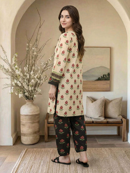 2 Piece Lawn Suit (Pret)
