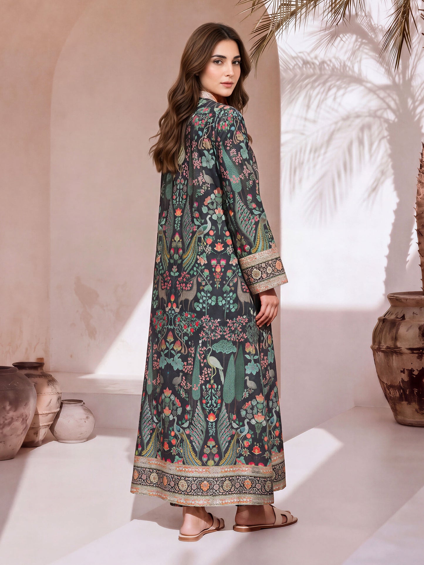 2 Piece Viscose Cotton Suit (Pret)