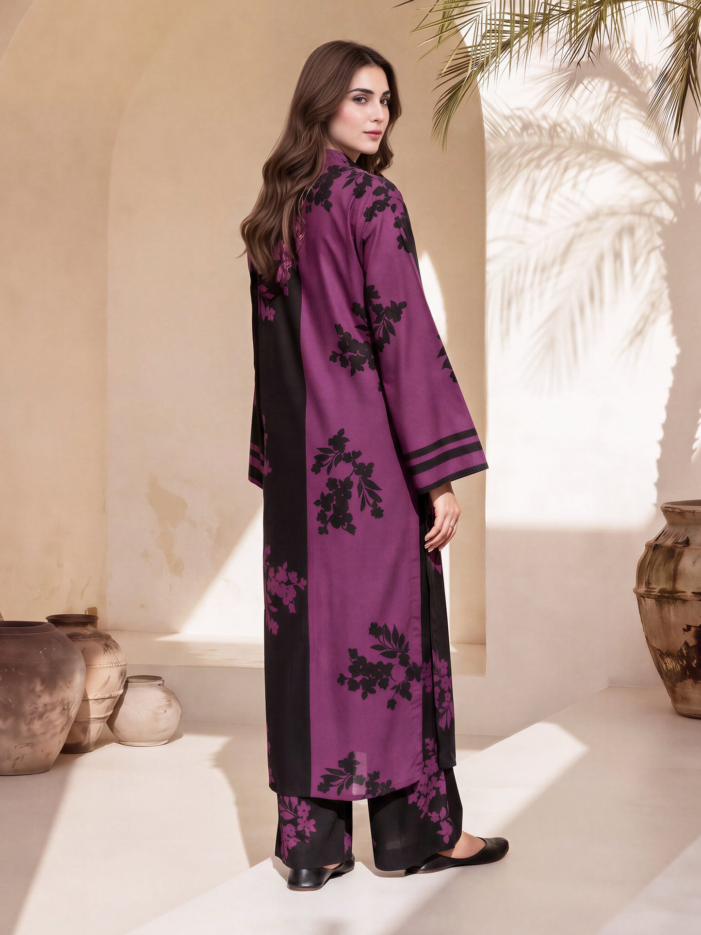2 Piece Viscose Suit (Pret)