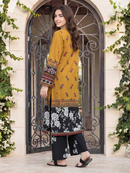 2 Piece Viscose Cotton Suit (Pret)