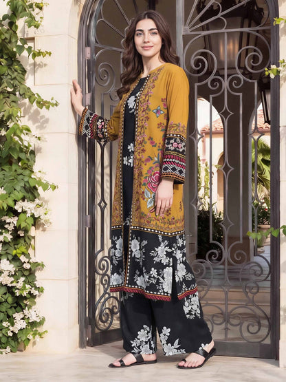 2 Piece Viscose Cotton Suit (Pret)