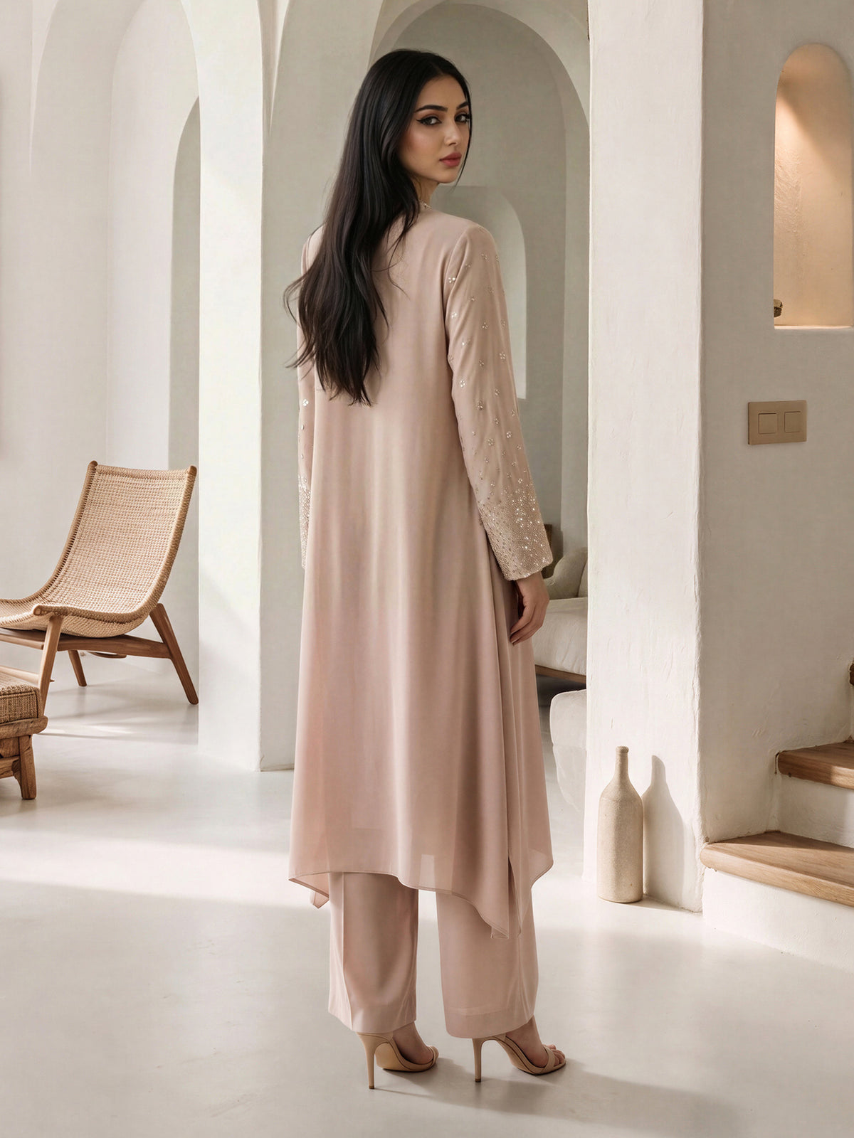 2 Piece Grip Suit- Embroidered (Pret)