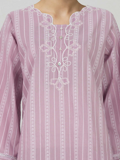 Cambric Co-ord Set- Embroidered