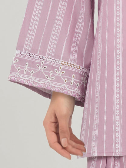 Cambric Co-ord Set- Embroidered