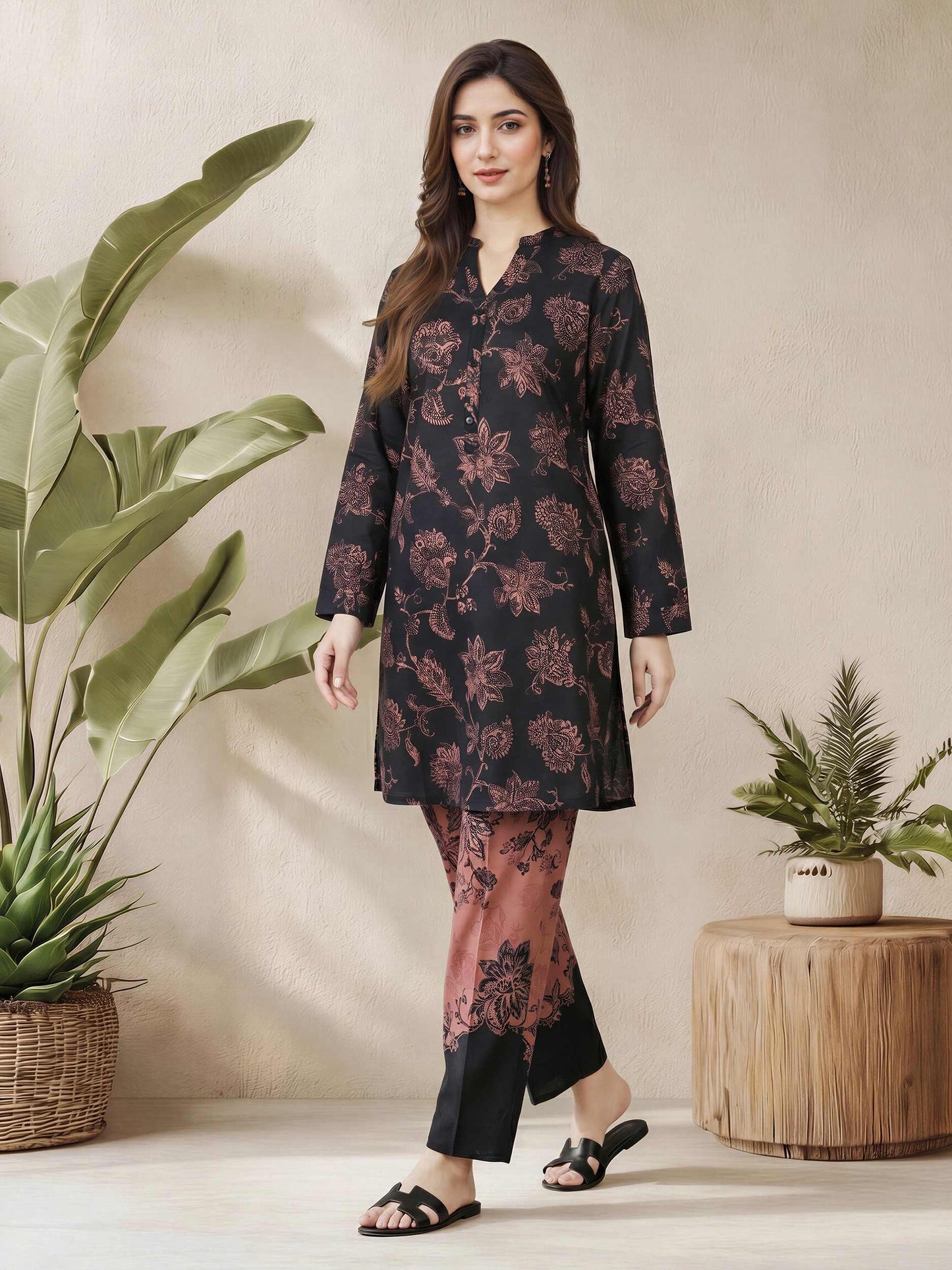 2 Piece Lawn Suit (Pret)