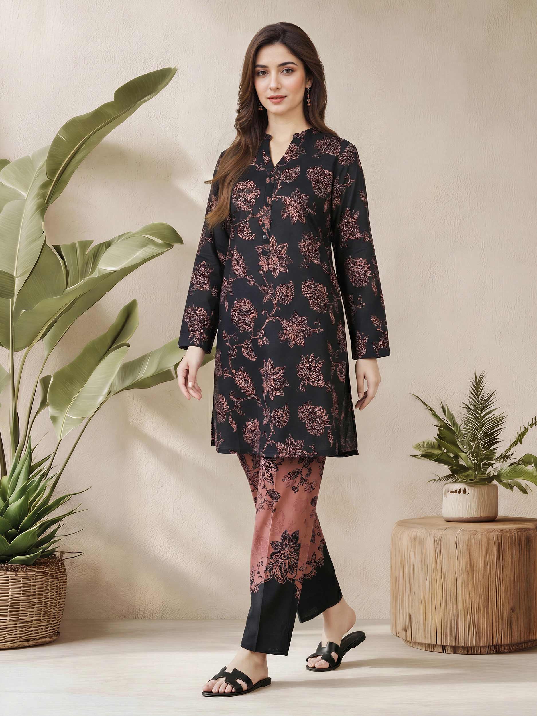 2 Piece Lawn Suit (Pret)