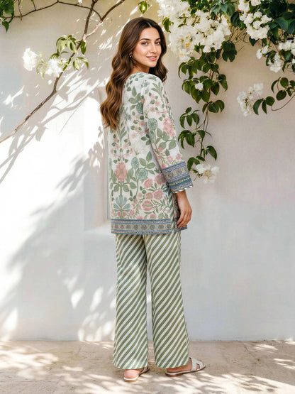 Lawn Slub Co-ord Set