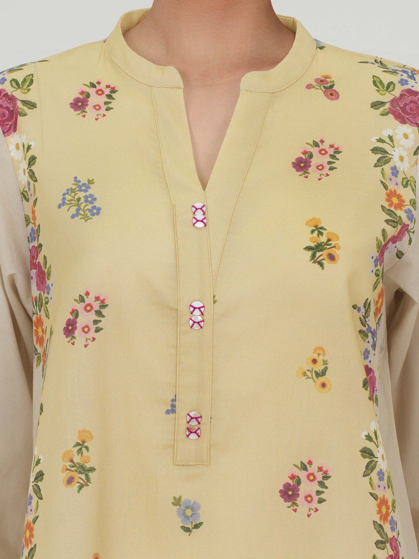 2 Piece Cambric Suit (Pret)