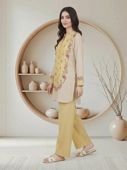 2 Piece Cambric Suit (Pret)