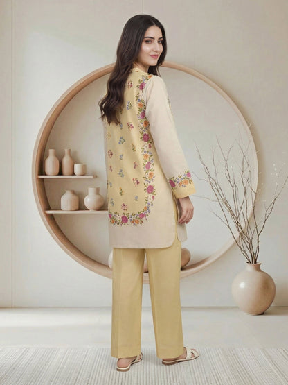 2 Piece Cambric Suit (Pret)