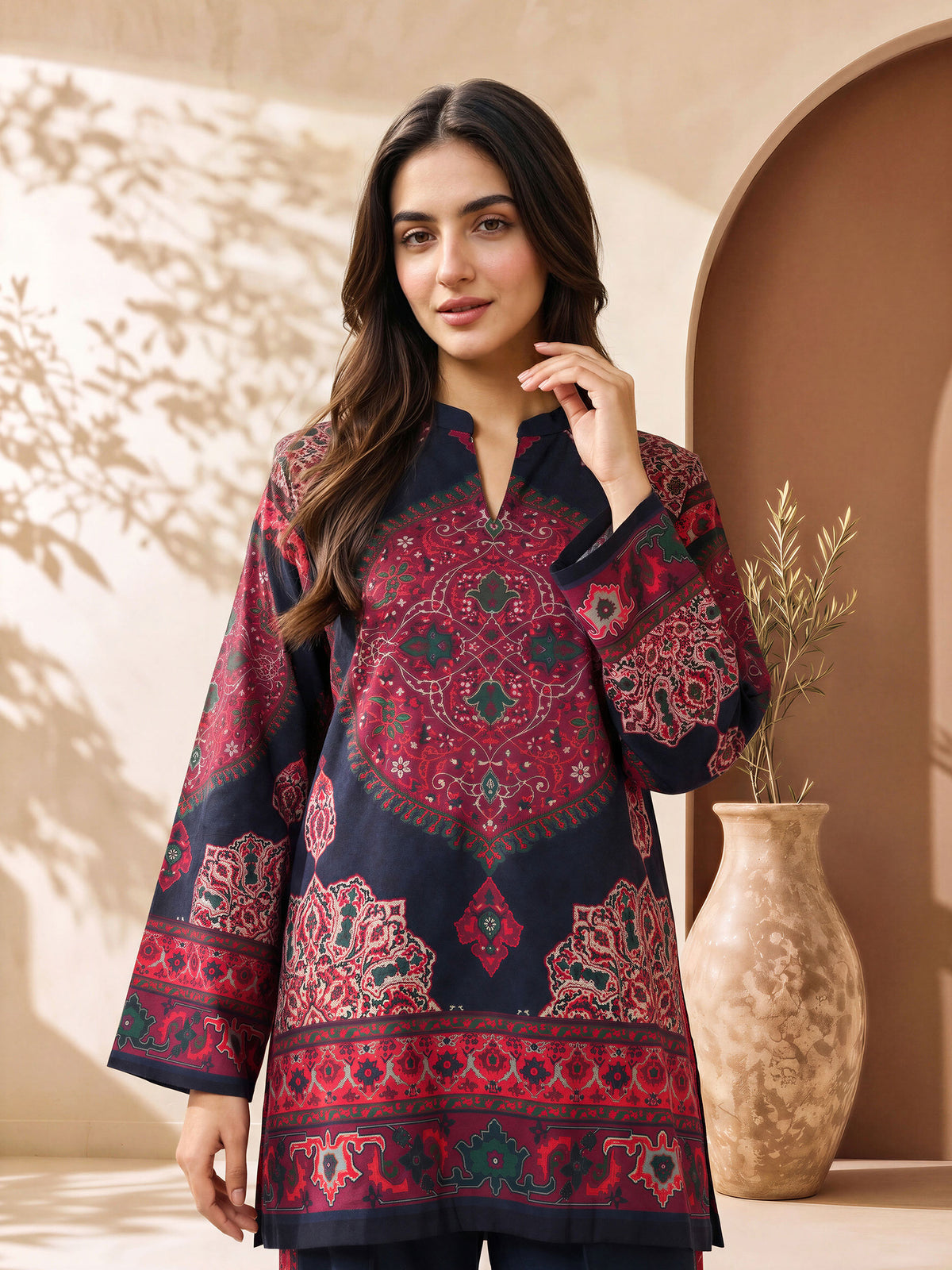 Viscose Cotton Co-ord Set