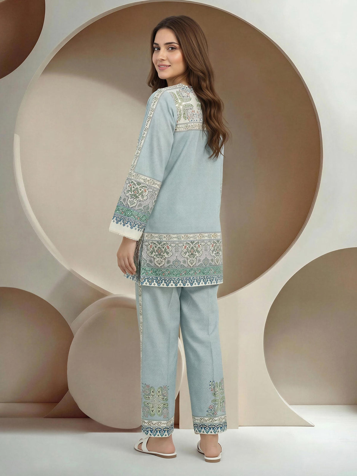 Lawn Slub Co-ord set