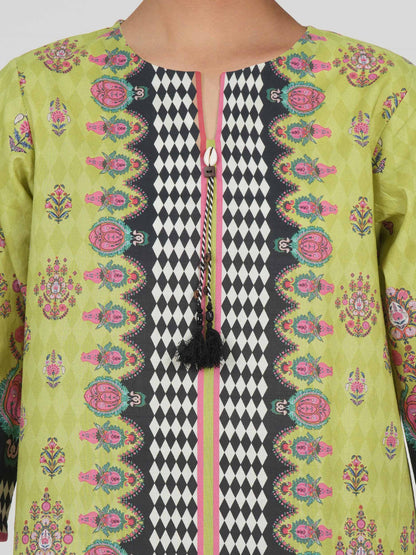 2 Piece Lawn Slub Suit (Pret)