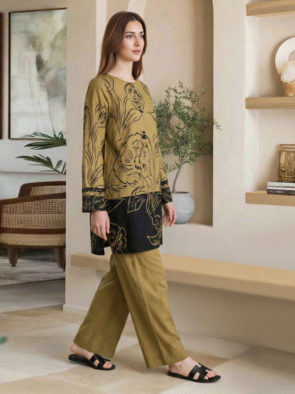 Lawn Slub Co-ord Set