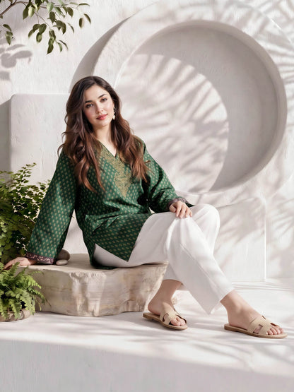 Lawn Kurti- Embroidered (Pret)