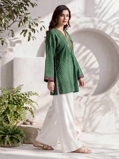Lawn Kurti- Embroidered (Pret)