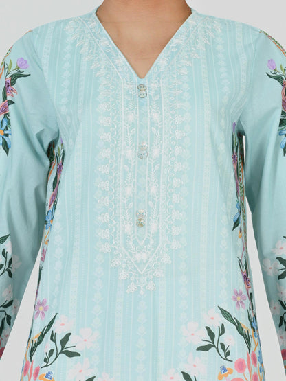 Lawn Kurti- Embroidered (Pret)