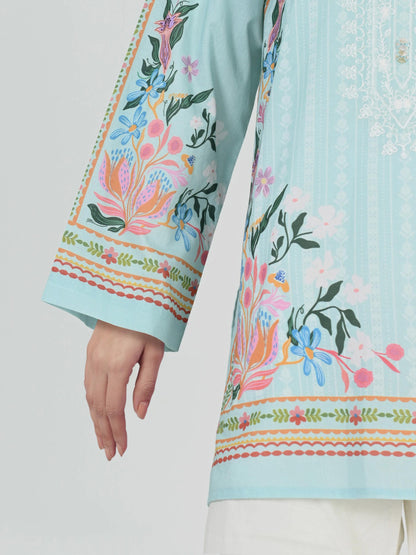 Lawn Kurti- Embroidered (Pret)