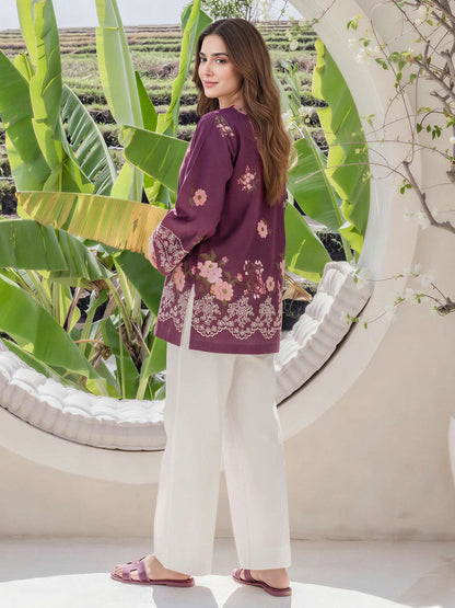 Lawn Slub Kurti (Pret)