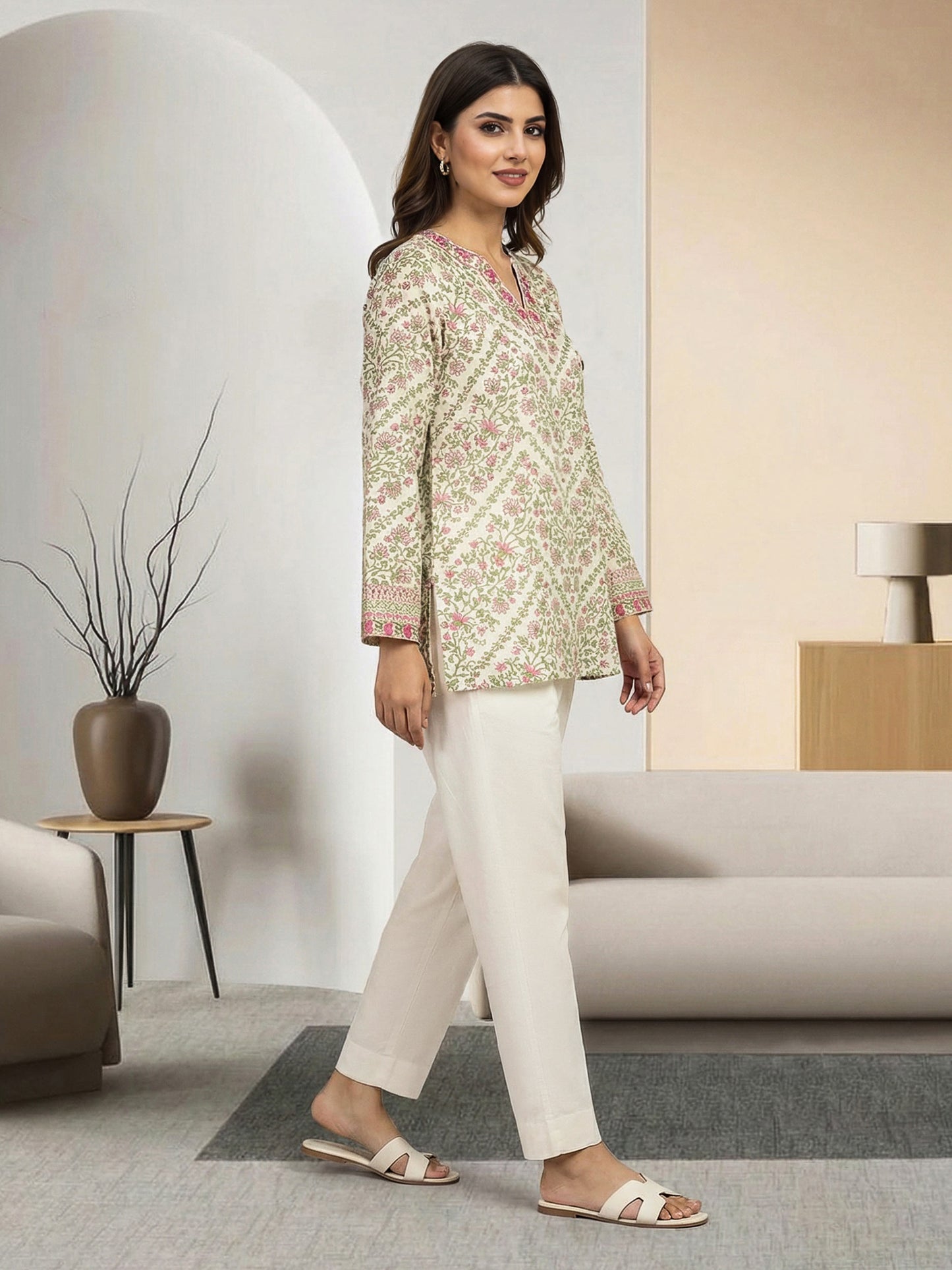Lawn Kurti (Pret)