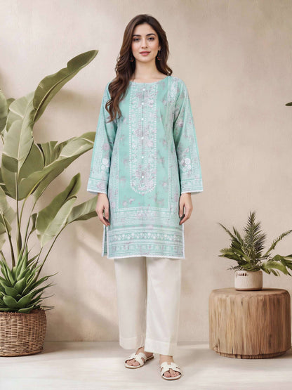 Lawn Shirt- Embroidered (Pret)