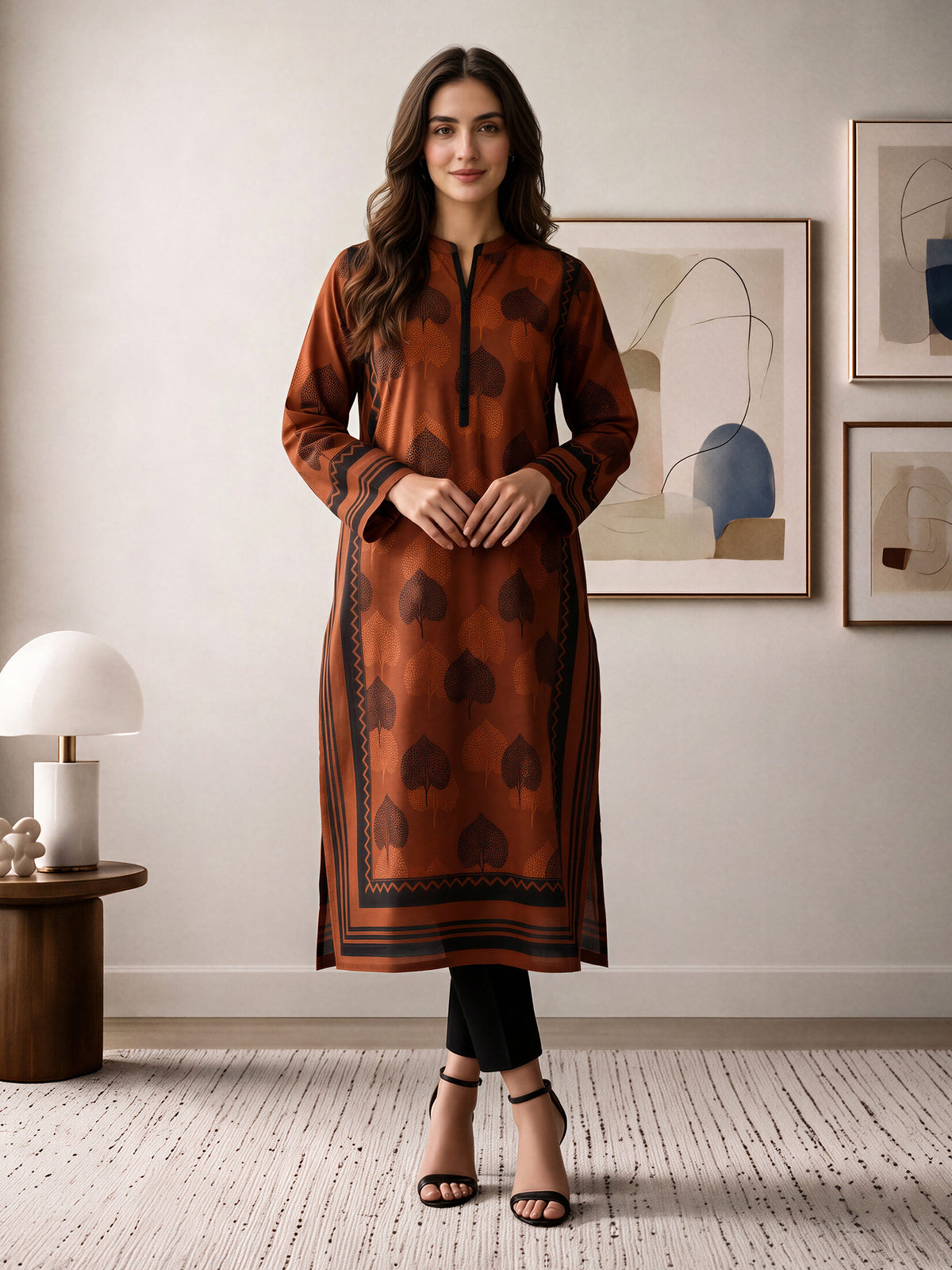 Khaddar Shirt (Pret)
