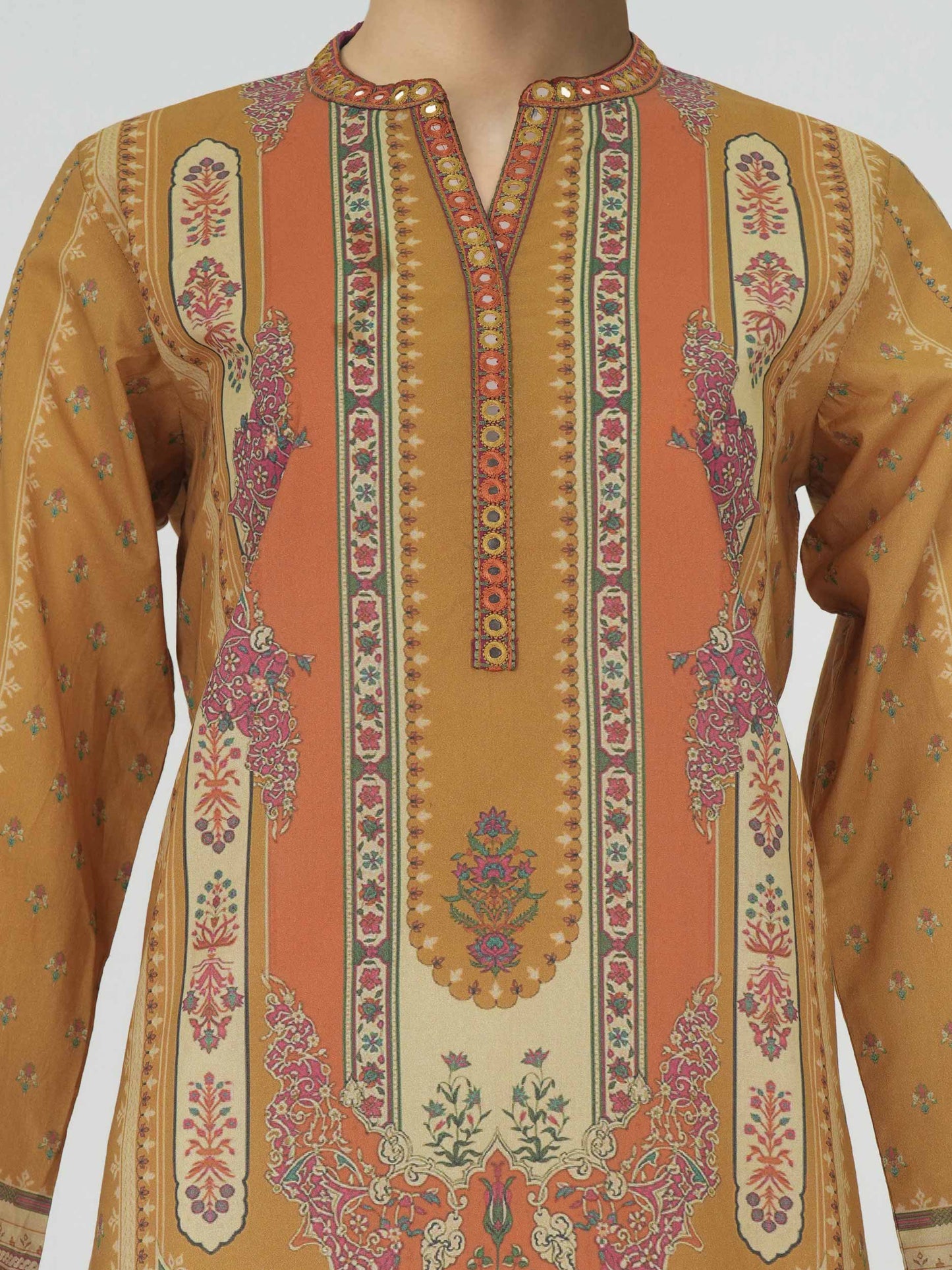 Lawn Kurti- Embroidered (Pret)