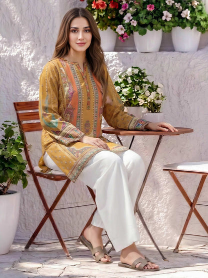 Lawn Kurti- Embroidered (Pret)