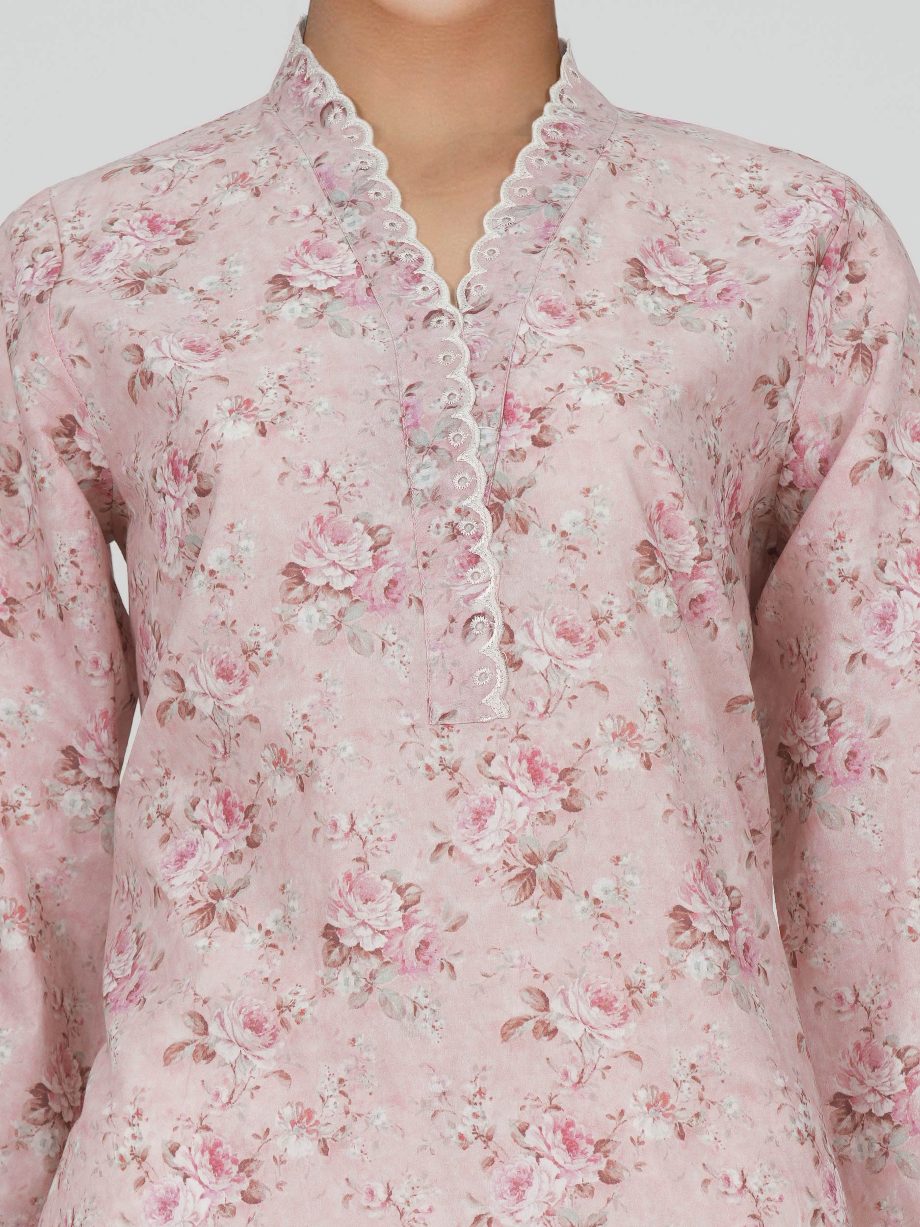 Lawn Kurti- Embroidered (Pret)