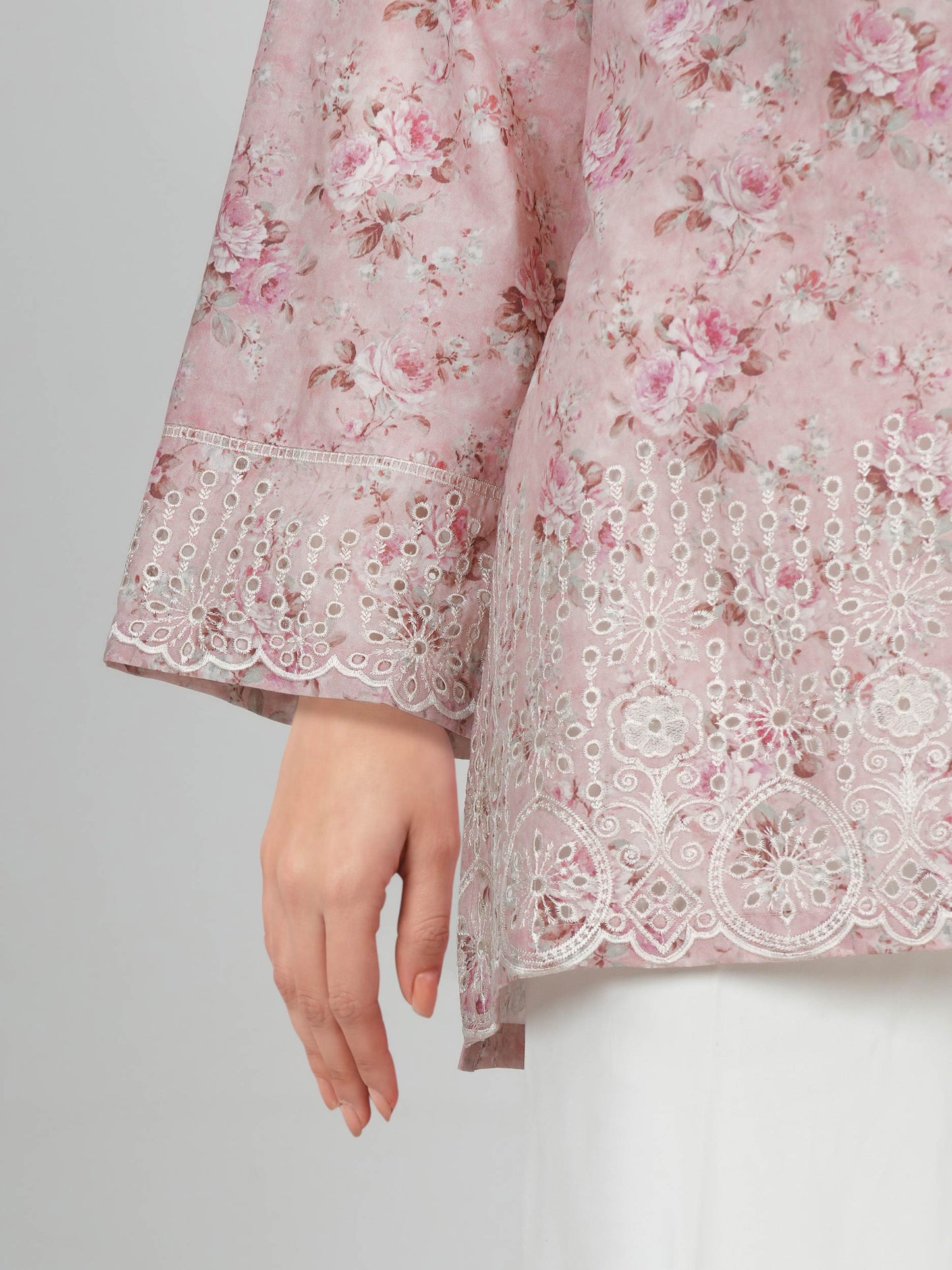 Lawn Kurti- Embroidered (Pret)