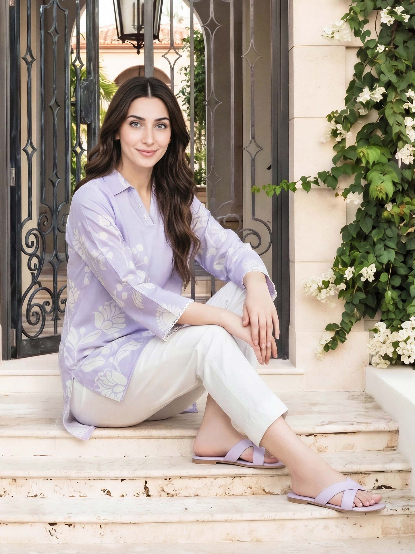 Cambric Kurti (Pret)