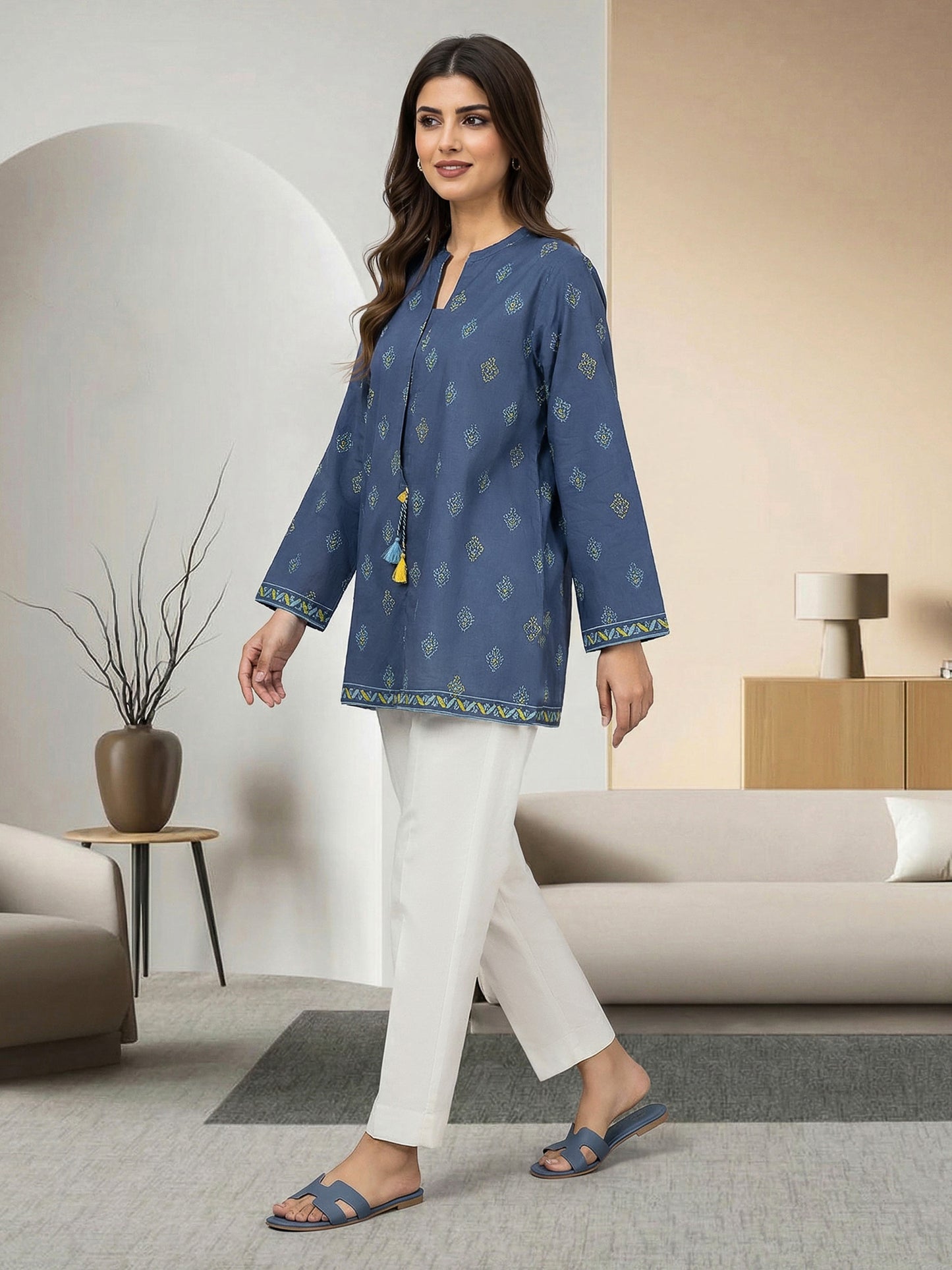 Lawn Kurti (Pret)