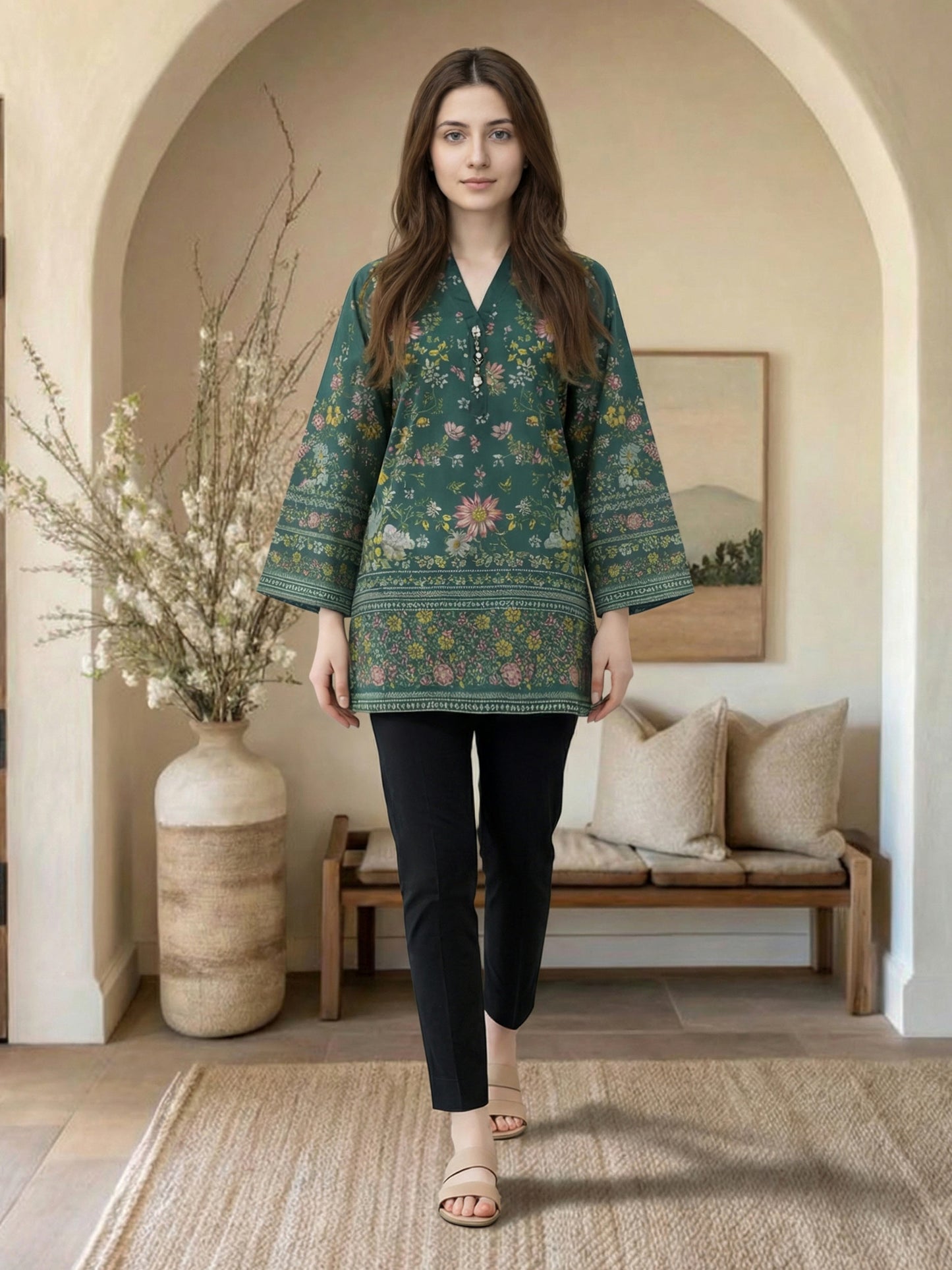 Lawn Kurti (Pret)