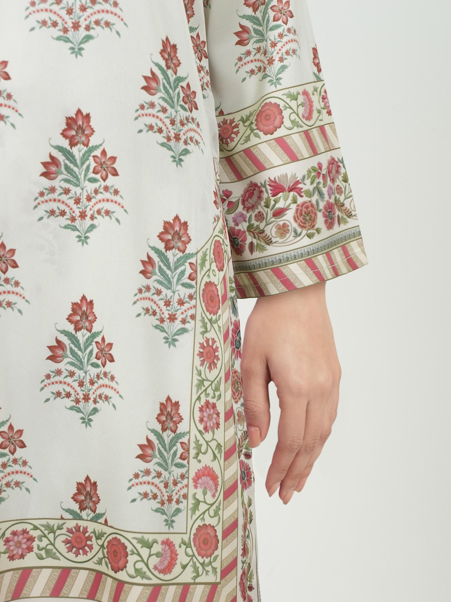 3 Piece Silk Suit- (Pret)