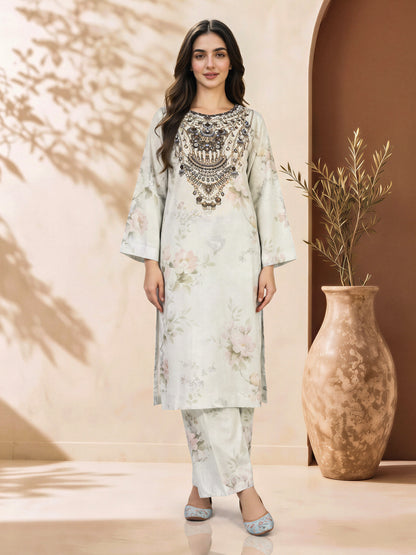 2 Piece Grip Suit- Embellished (Pret)