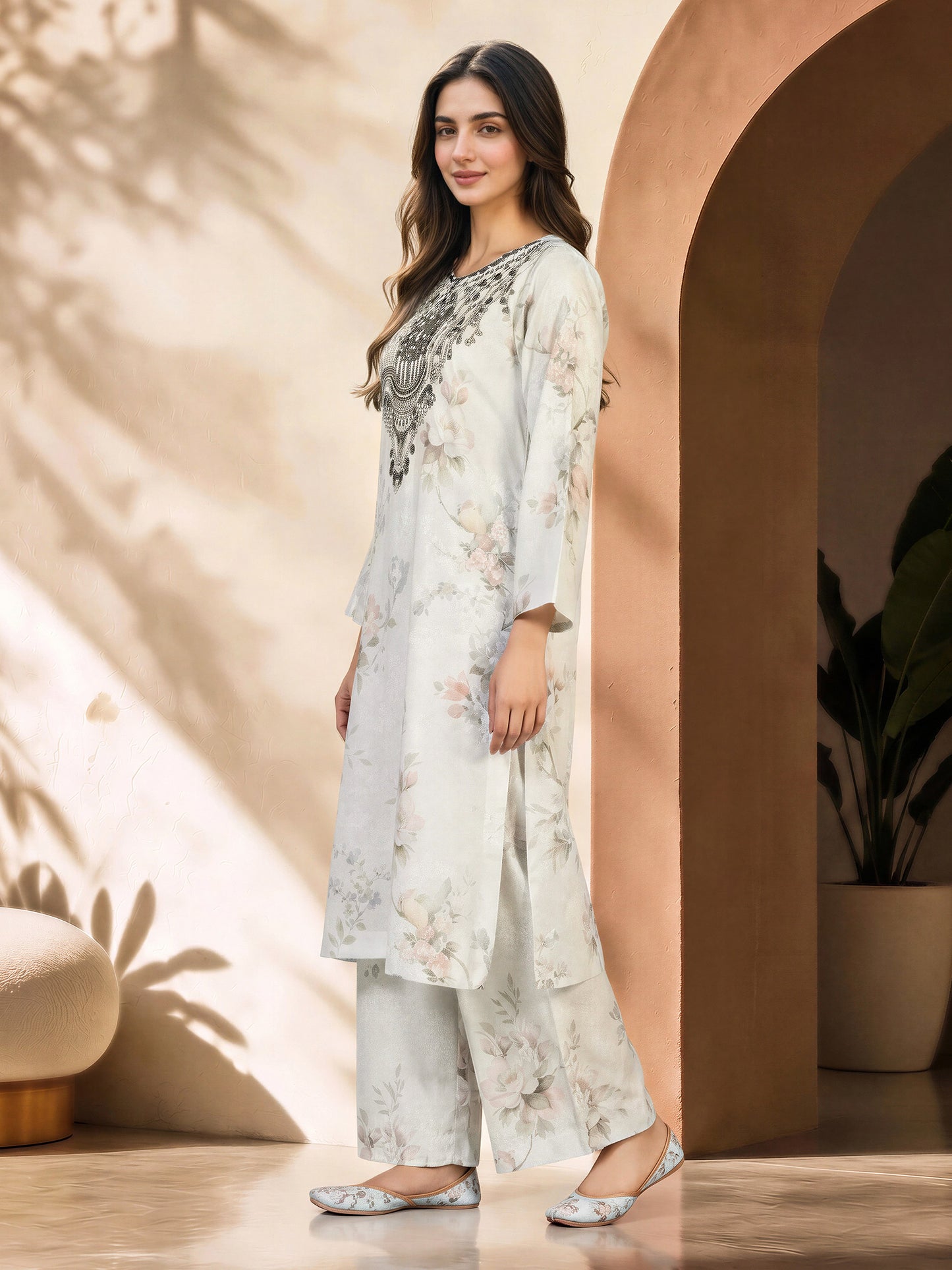 2 Piece Grip Suit- Embellished (Pret)