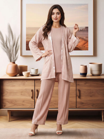 2 Piece Silk Suit- Embroidered (Pret)