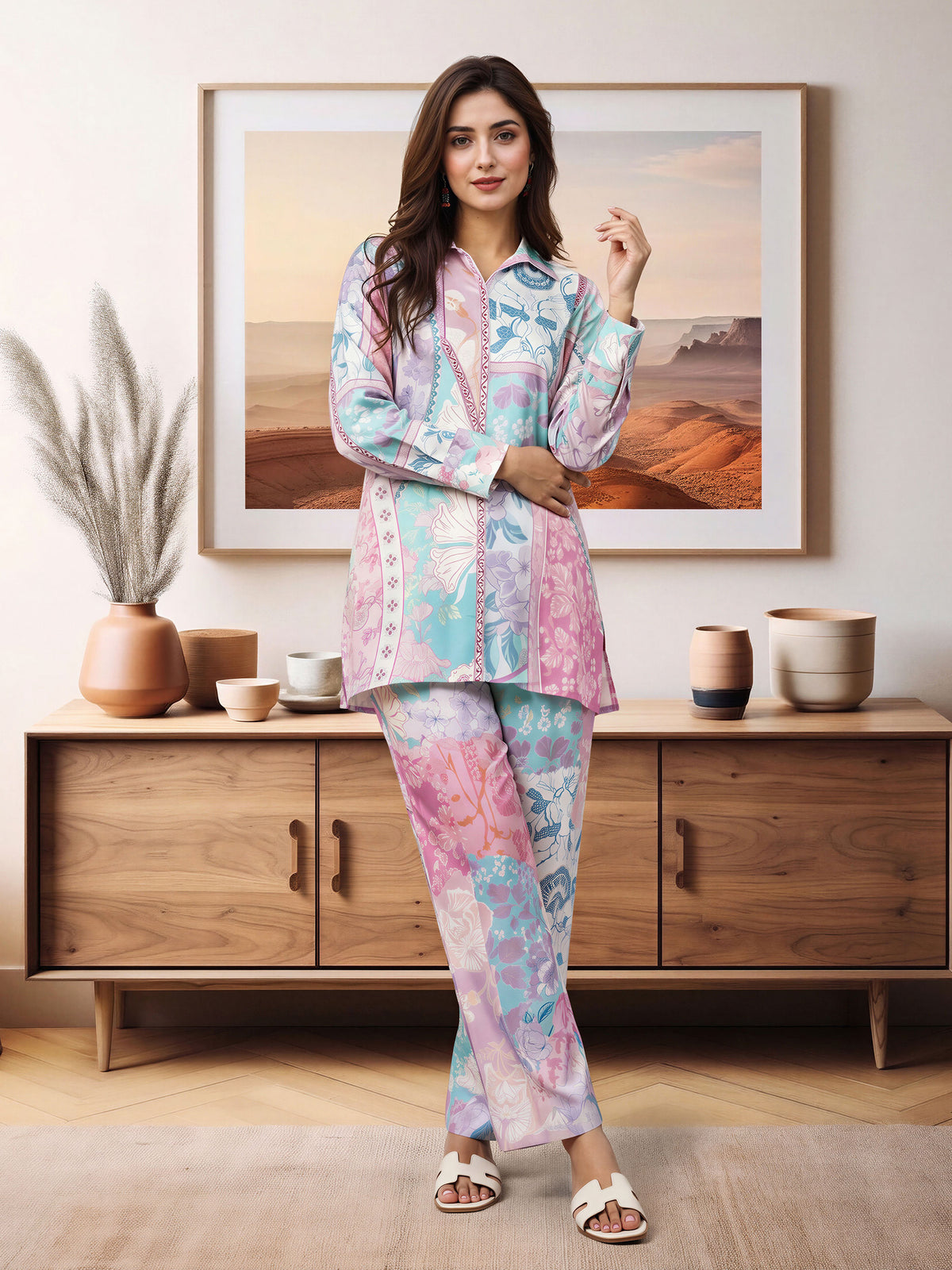 Silk Co-ord Set