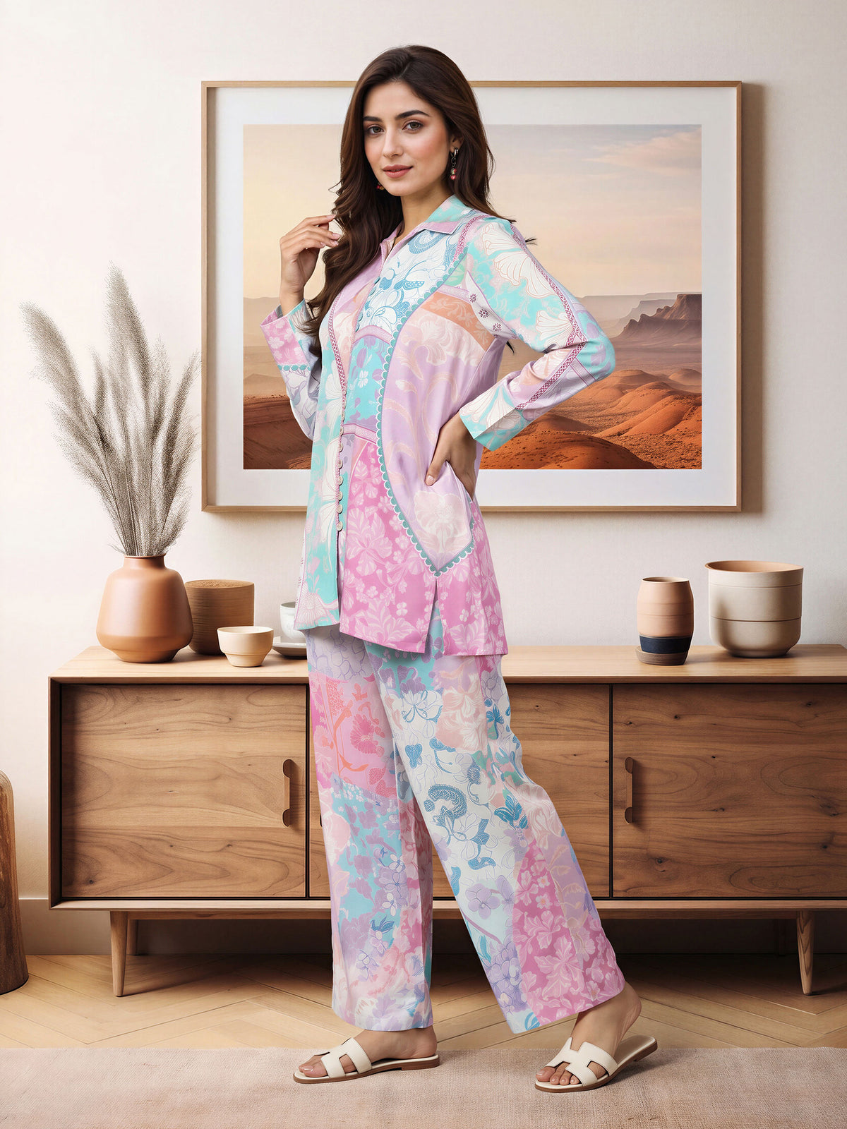 Silk Co-ord Set