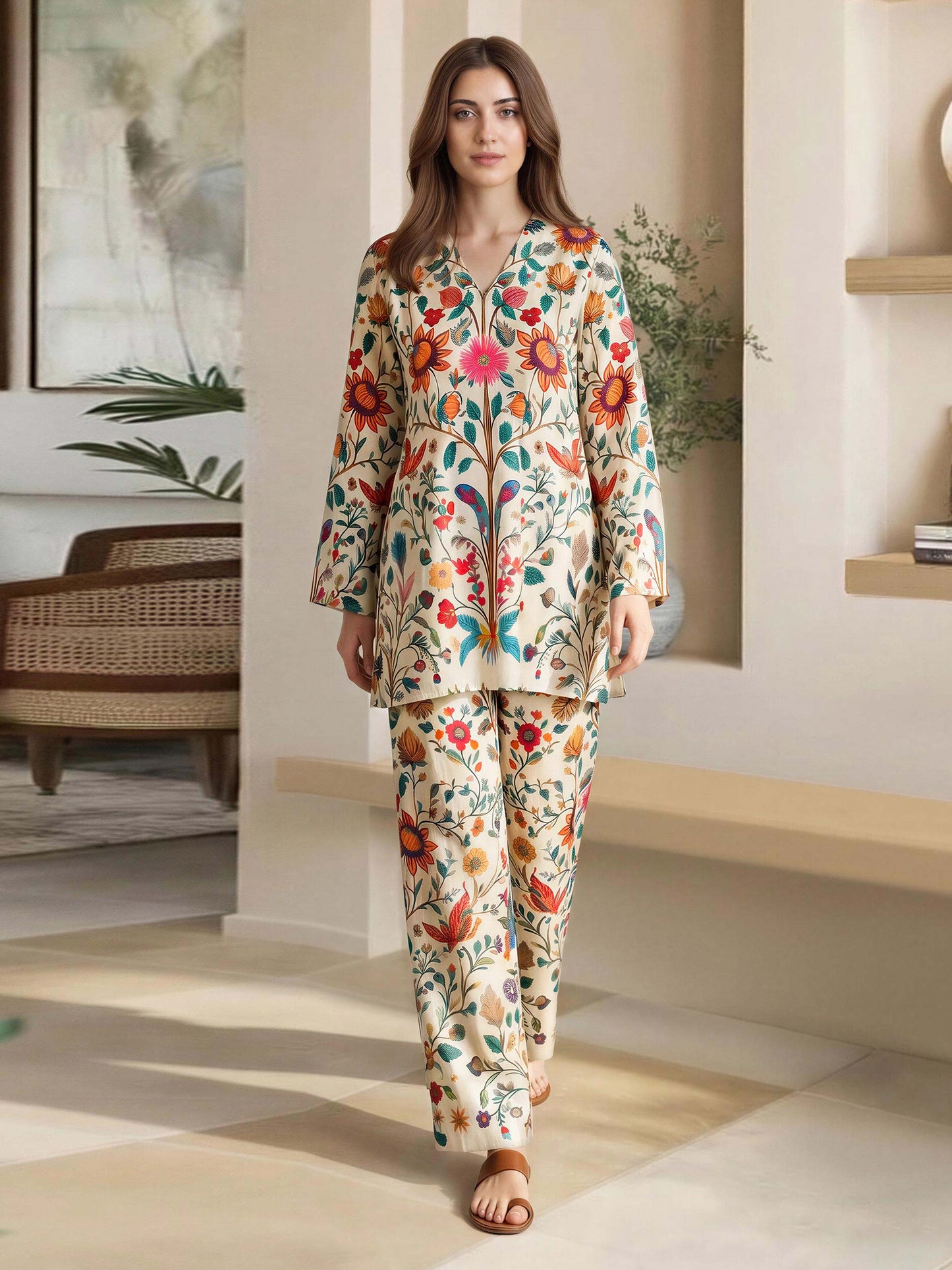 Silk Co-ord Set