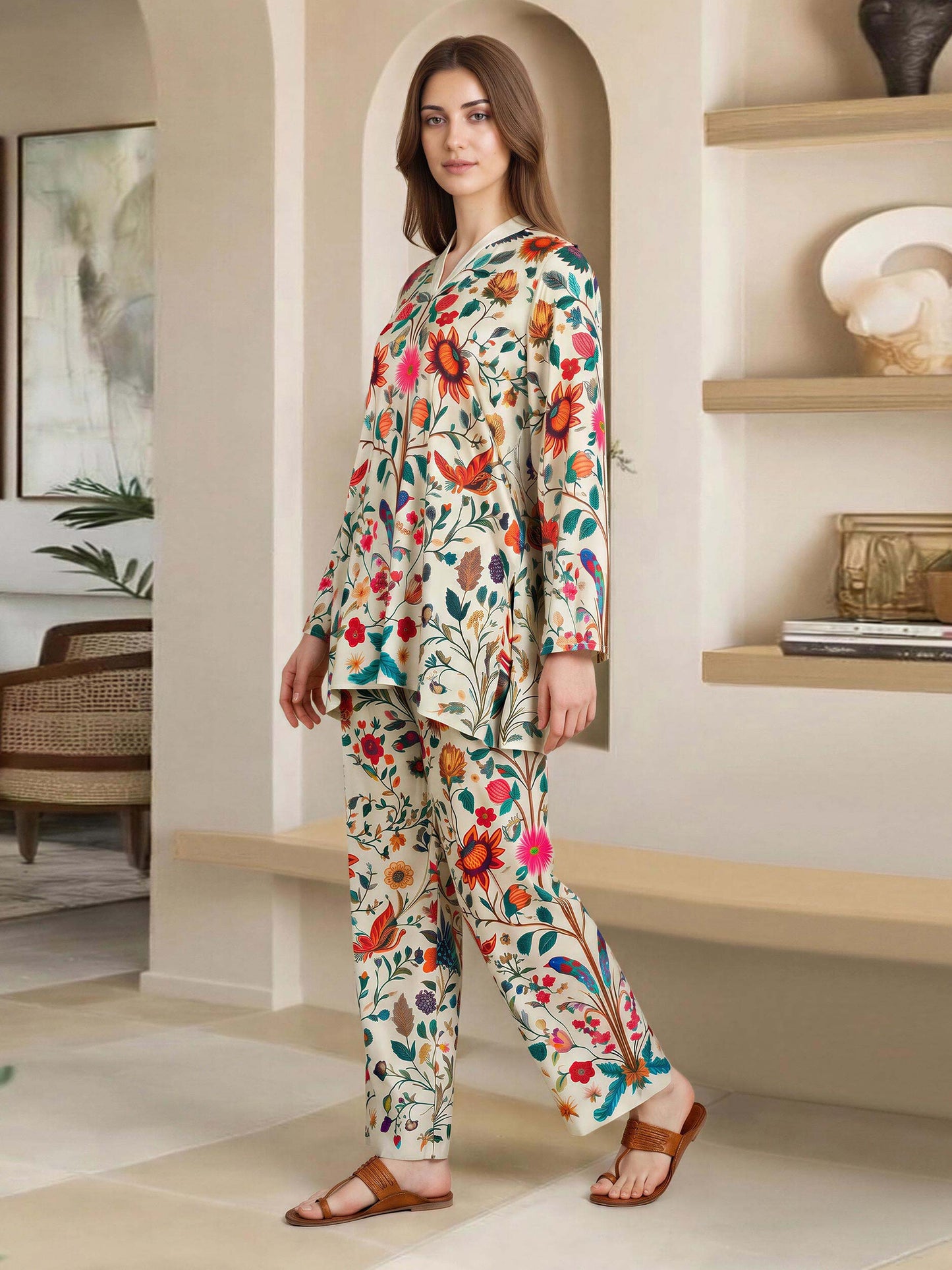 Silk Co-ord Set
